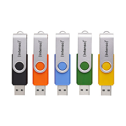 STICK Intenso Office Line 256GB USB Stick 3.2 Multipack x5 bunt