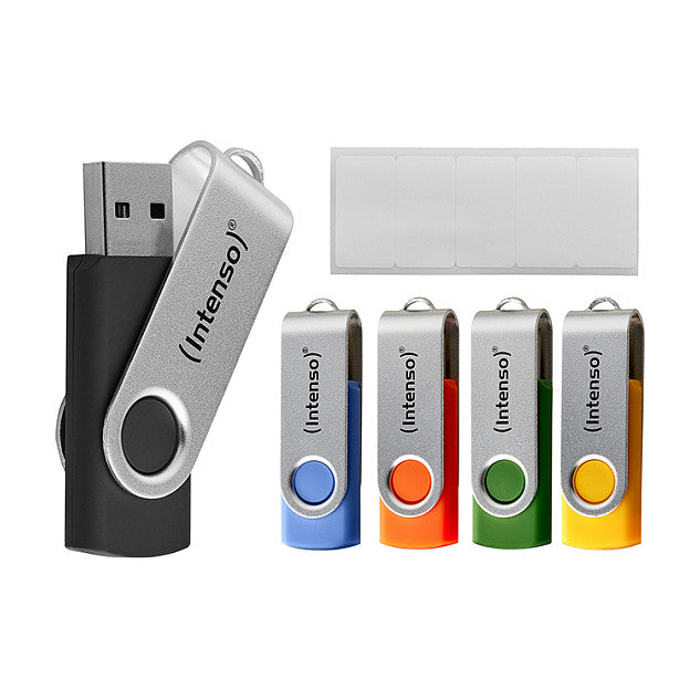 STICK Intenso Office Line 32GB USB Stick 3.2 Multipack x5 bunt
