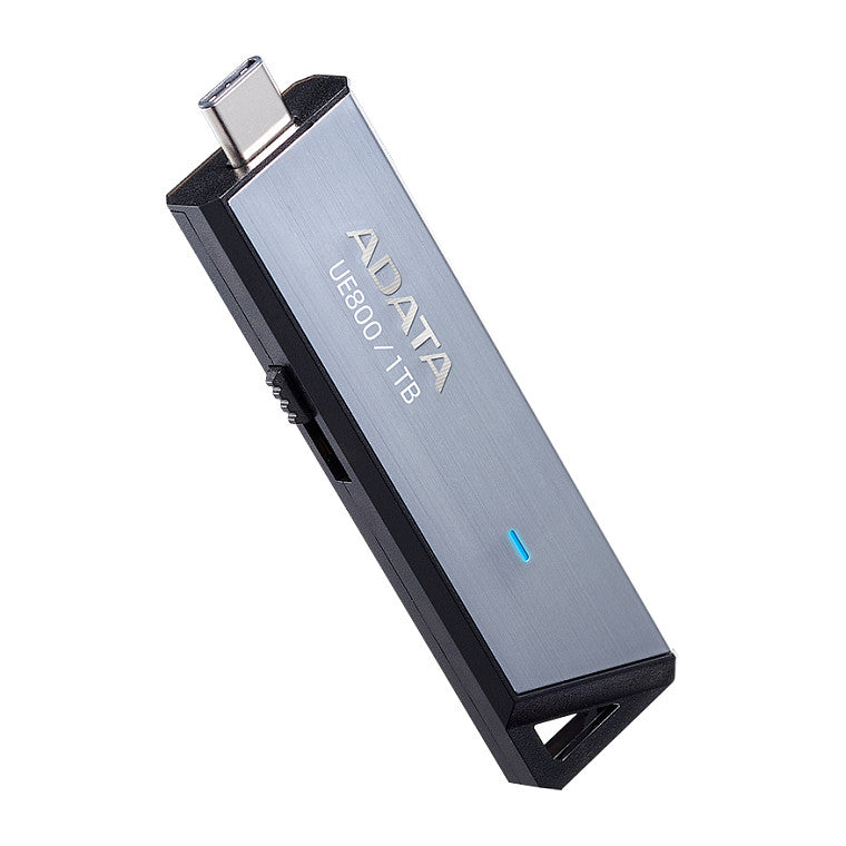 STICK ADATA UE800 1 TB(aluminium(gebürstet), USB-C 3.2(10 Gbit/s))