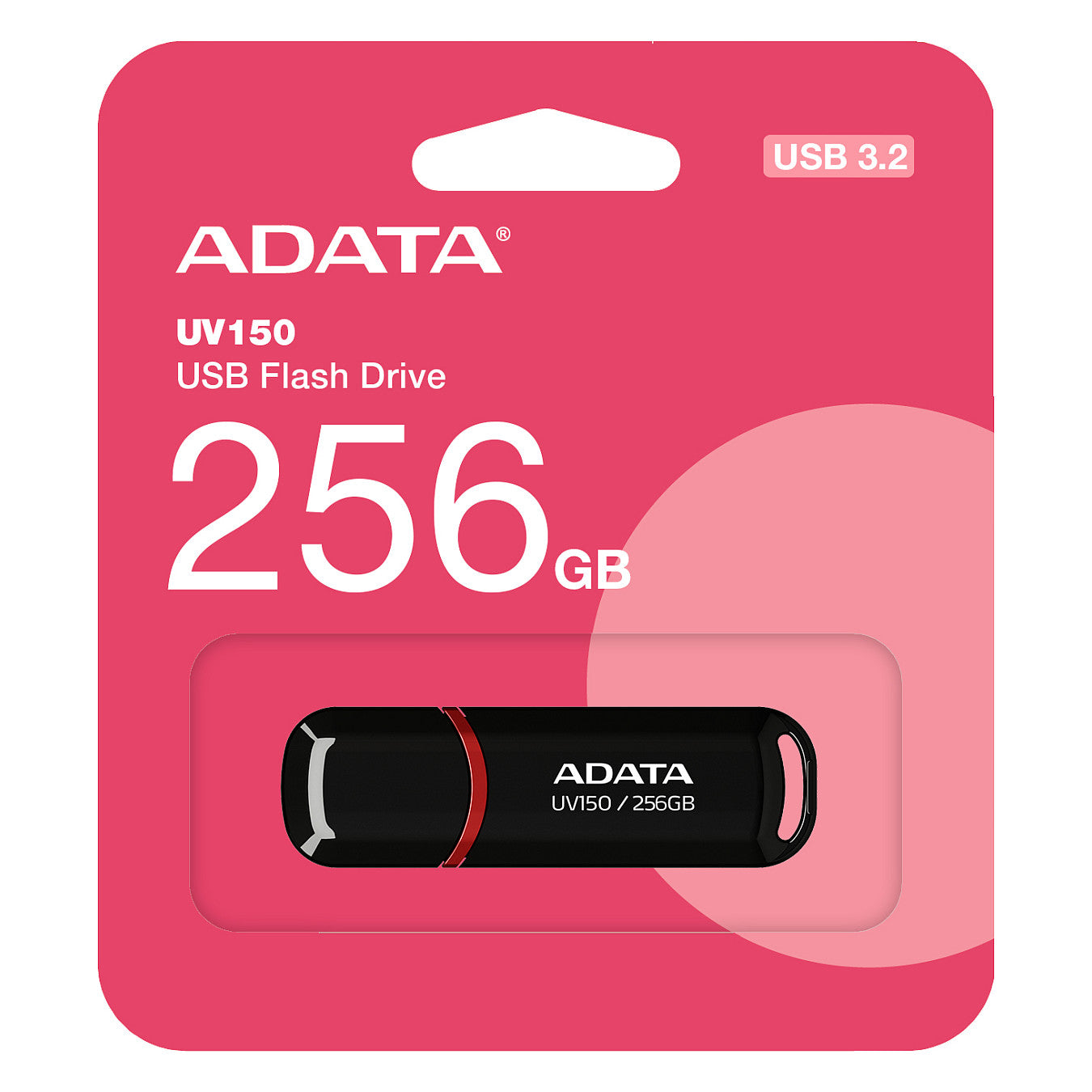 STICK 256GB ADATA DashDrive UV150 schwarz retail