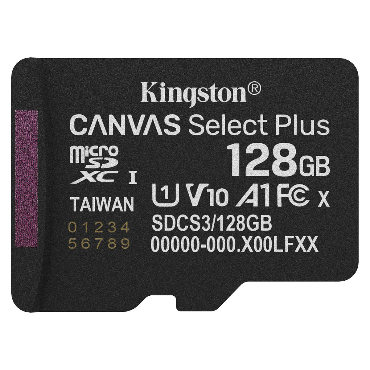 CARD Kingston 128GB microsdxc Canvas Select Plus Gen3 150MB/s A1 Card + Adapter