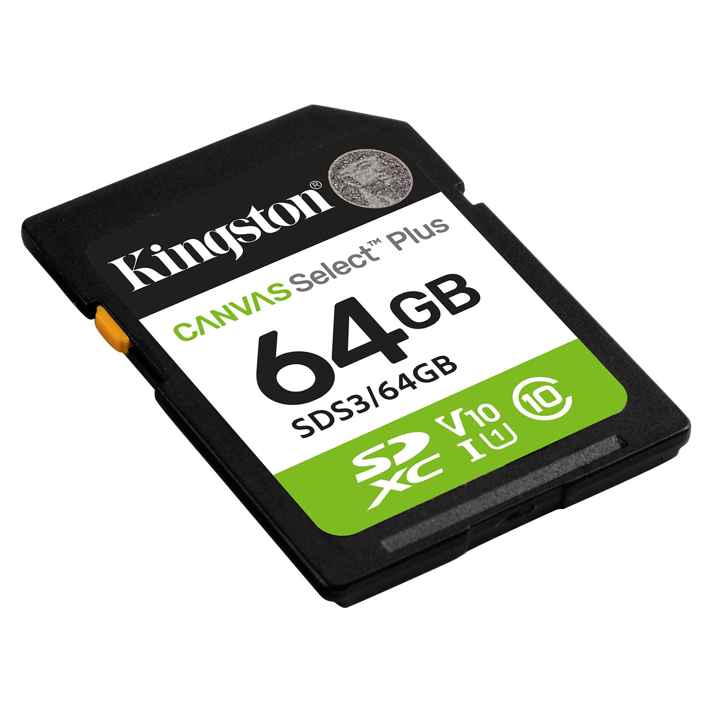 CARD Kingston 64GB sdxc Canvas Select Plus Gen3 100MB/s C10 UHS-I U1 V10