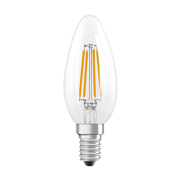 Osram LED Classic B 40 Filament DIM P 3.4W 827 Clear E14 Dimmbare LED-Lampen, klas