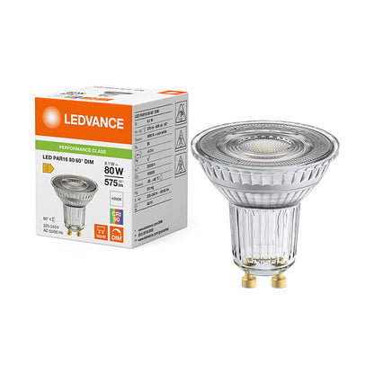 Osram LED PAR16 80 60° DIM P 6.1W 940 GU10 Dimmbare LED-Reflektorlampen PAR16 mit