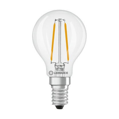 Osram LED Classic P 25 Filament P 1.8W 827 Clear E14 LED-Lampen, klassische Miniba