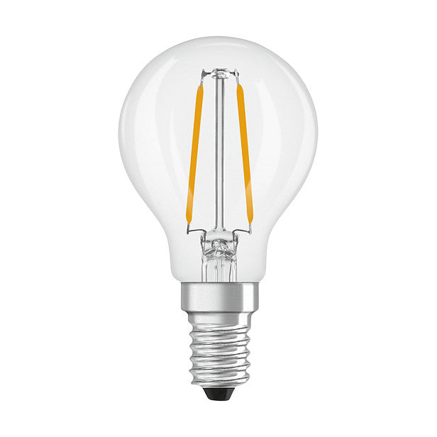 Osram LED Classic P 25 Filament P 1.8W 827 Clear E14 LED-Lampen, klassische Miniba