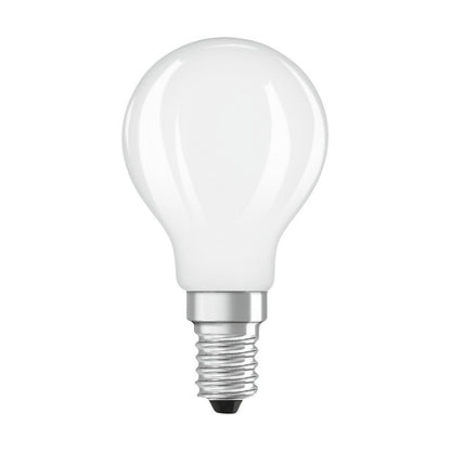 Osram LED Classic P 40 Filament P 3.4W 827 Frosted E14 LED-Lampen, klassische Mini