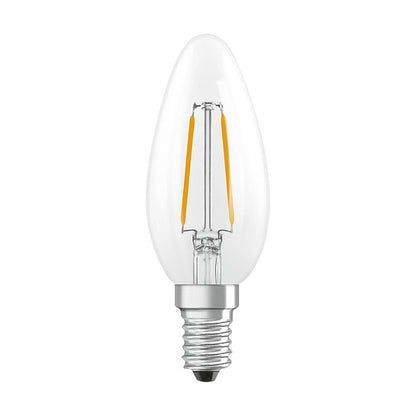 Osram LED Classic B 25 Filament P 1.8W 827 Clear E14 LED-Lampen, klassische Minike