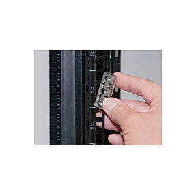 Rittal 19" Fastener 1 HE mit Kontaktierung 24 Stück