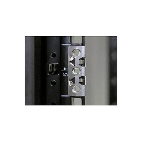 Rittal 19" Fastener 1 HE mit Kontaktierung 24 Stück