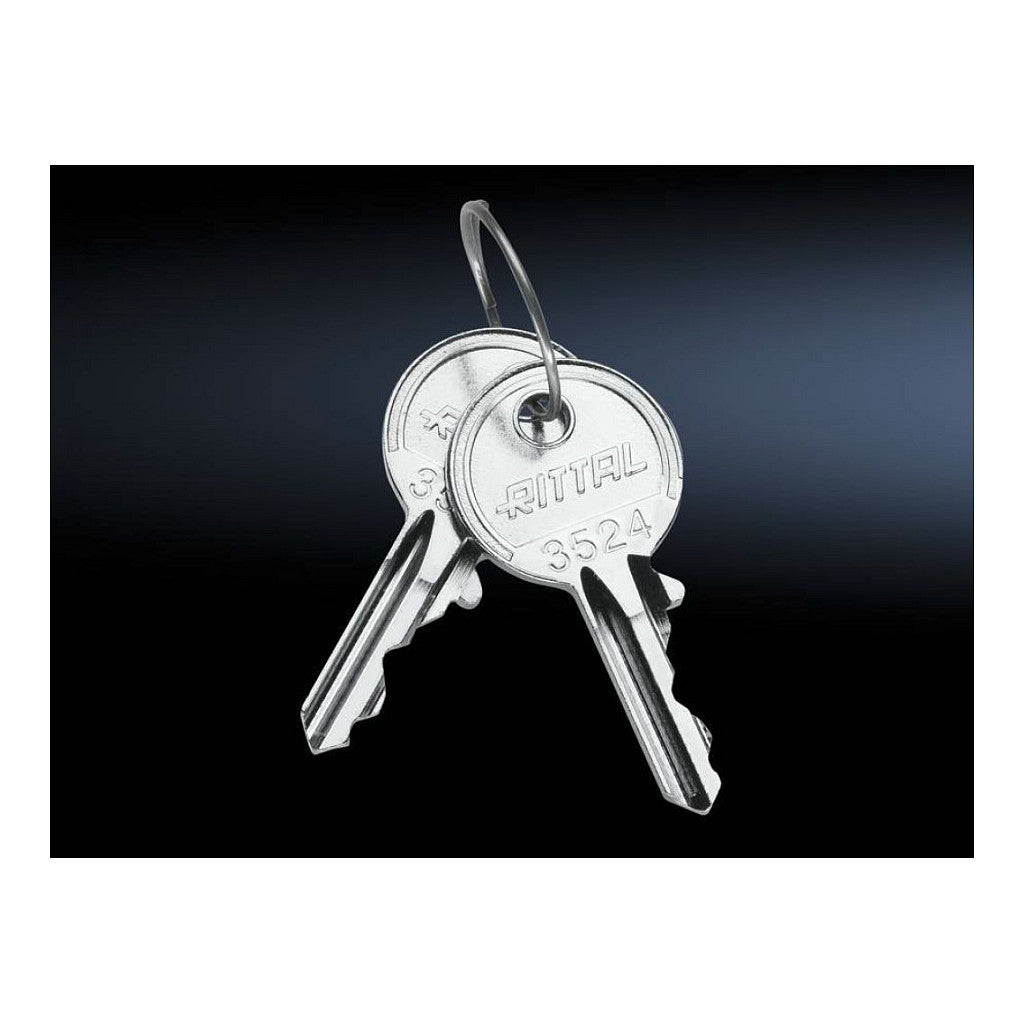 Rittal Schaltschrank-Schlüssel 3524E 2 Stück