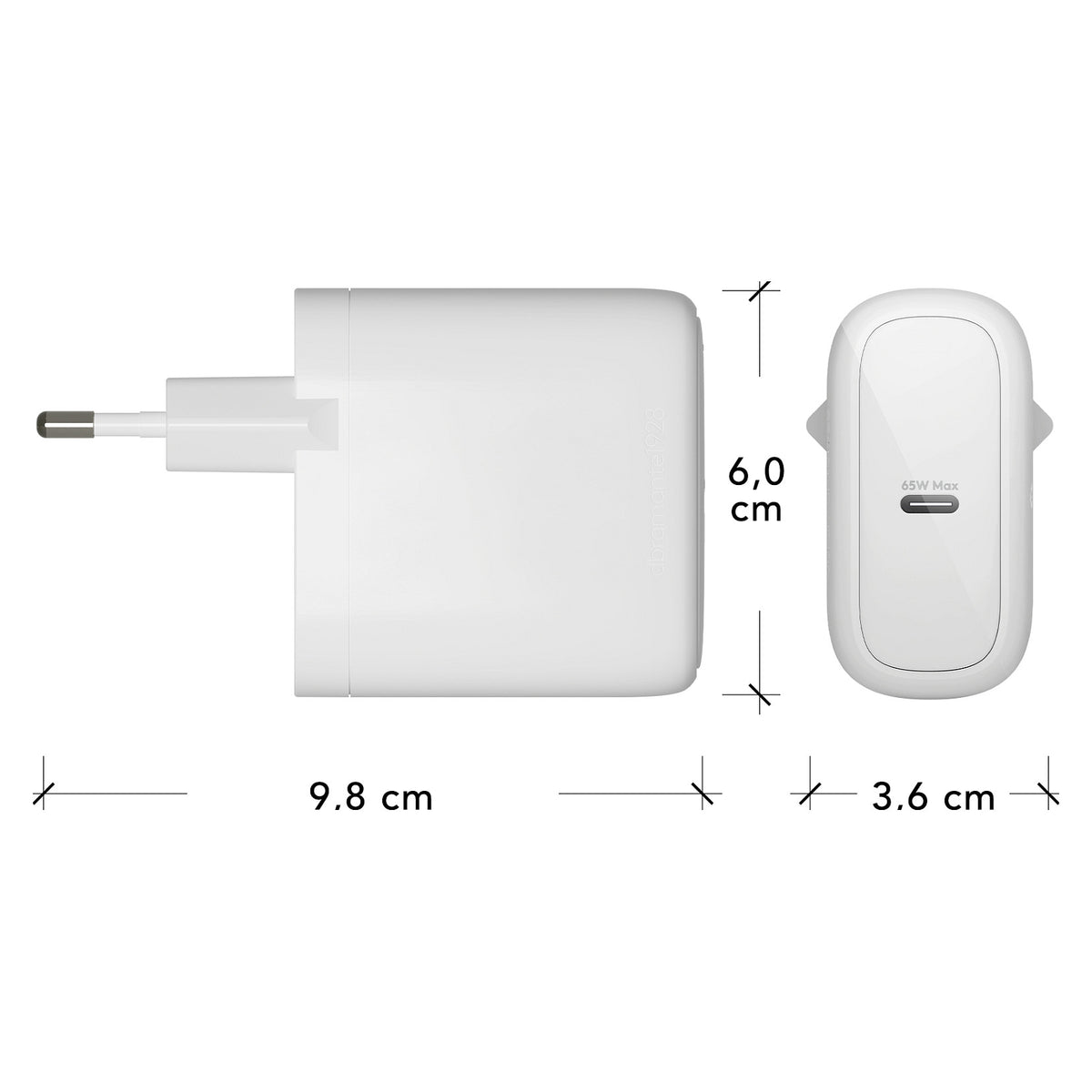 dbramante1928 WALL CHARGER - USB-C 65W EU -