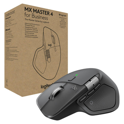 Logitech MX Master 4 for Business - GRAPHITE - 2.4GHZ/BT Business Version