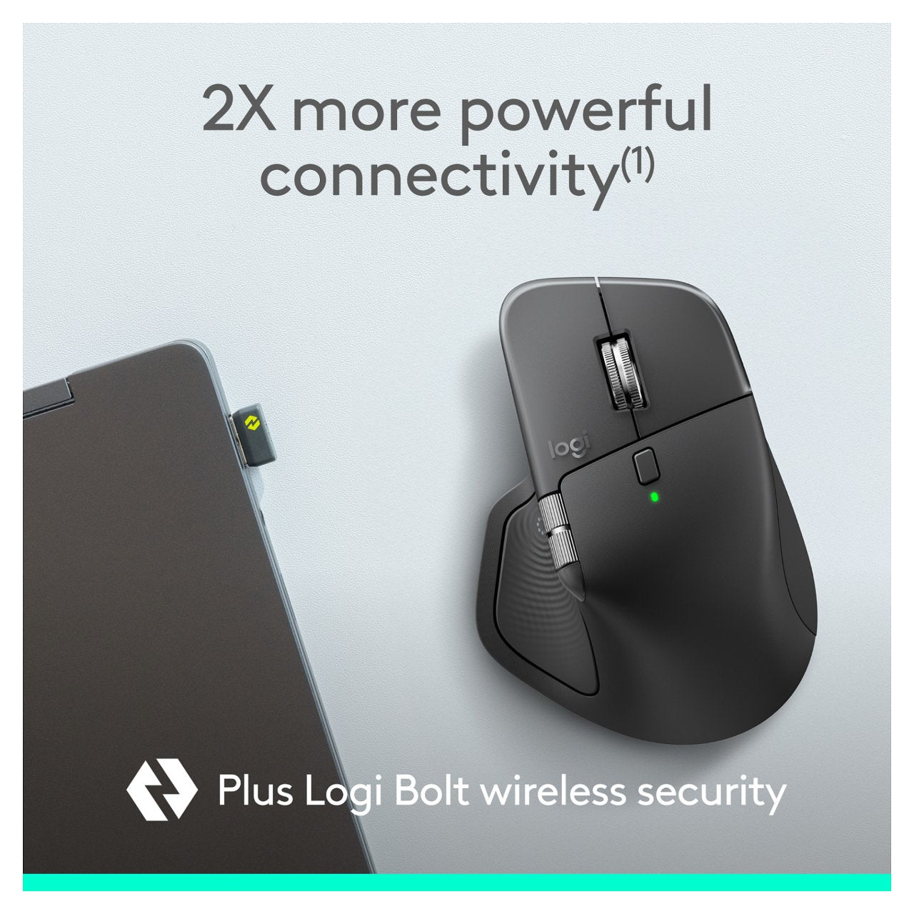 Logitech MX Master 4 for Business - GRAPHITE - 2.4GHZ/BT Business Version