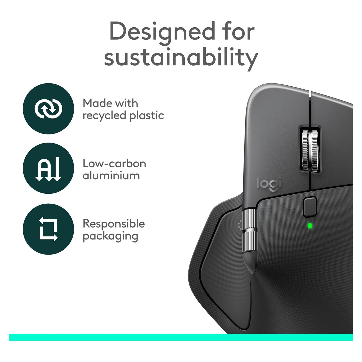 Logitech MX Master 4 for Business - GRAPHITE - 2.4GHZ/BT Business Version