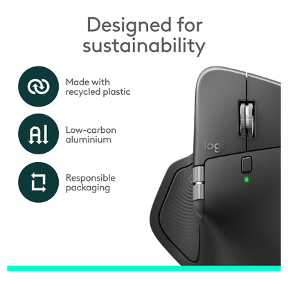 Logitech MX Master 4 for Business - GRAPHITE - 2.4GHZ/BT Business Version