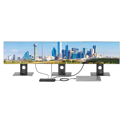 Kensington SD4842P EQ USB-C 10Gbps Triple Video Driverless Docking Station with 100W Power