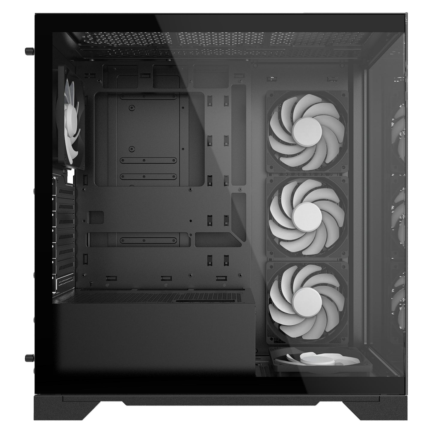 XPG Invader X ATX Midi Tower schwarz 4x120mm ARGB Glas USB C