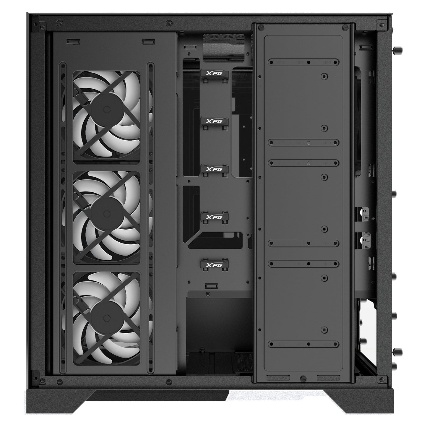 XPG Invader X ATX Midi Tower schwarz 4x120mm ARGB Glas USB C
