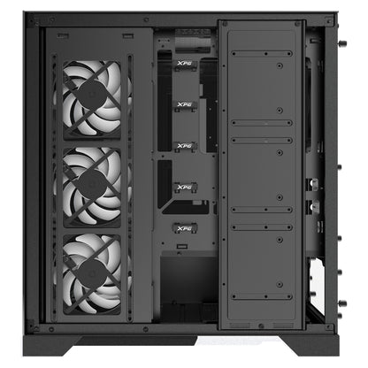 XPG Invader X ATX Midi Tower schwarz 4x120mm ARGB Glas USB C
