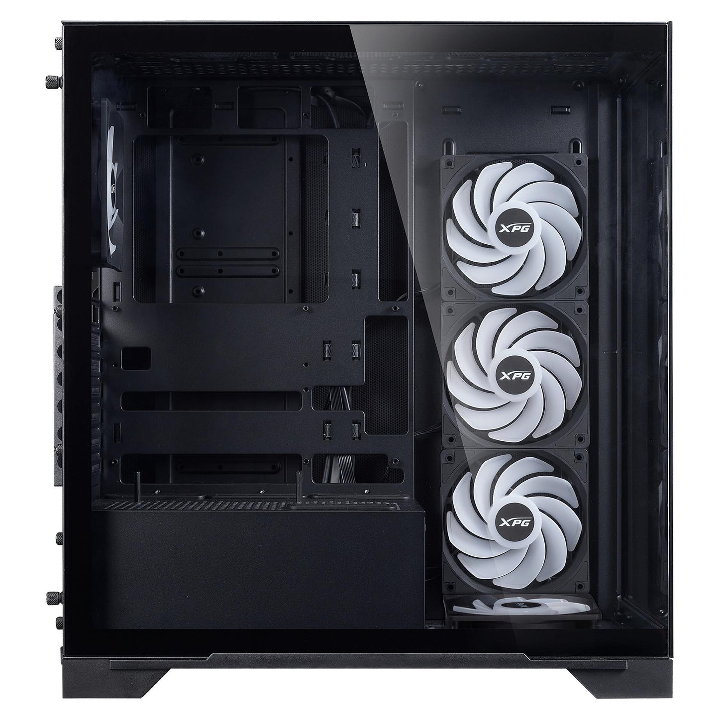 XPG Invader X BTF ATX Midi Tower schwarz 5x120mm ARGB USB C