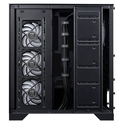 XPG Invader X BTF ATX Midi Tower schwarz 5x120mm ARGB USB C