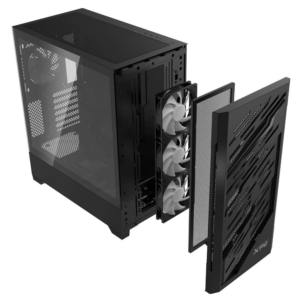 XPG Starker Air BTF E-ATX Midi Tower schwarz ARGB USB C