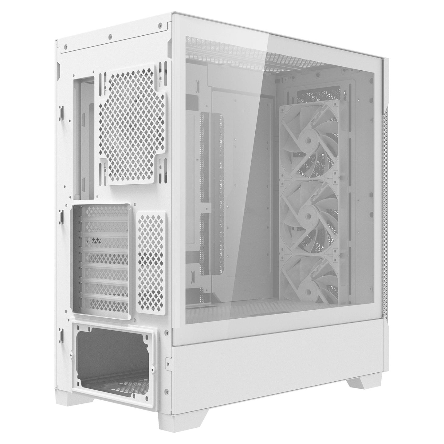 XPG Starker Air BTF E ATX Midi Tower weiß 4x120mm ARGB USB C