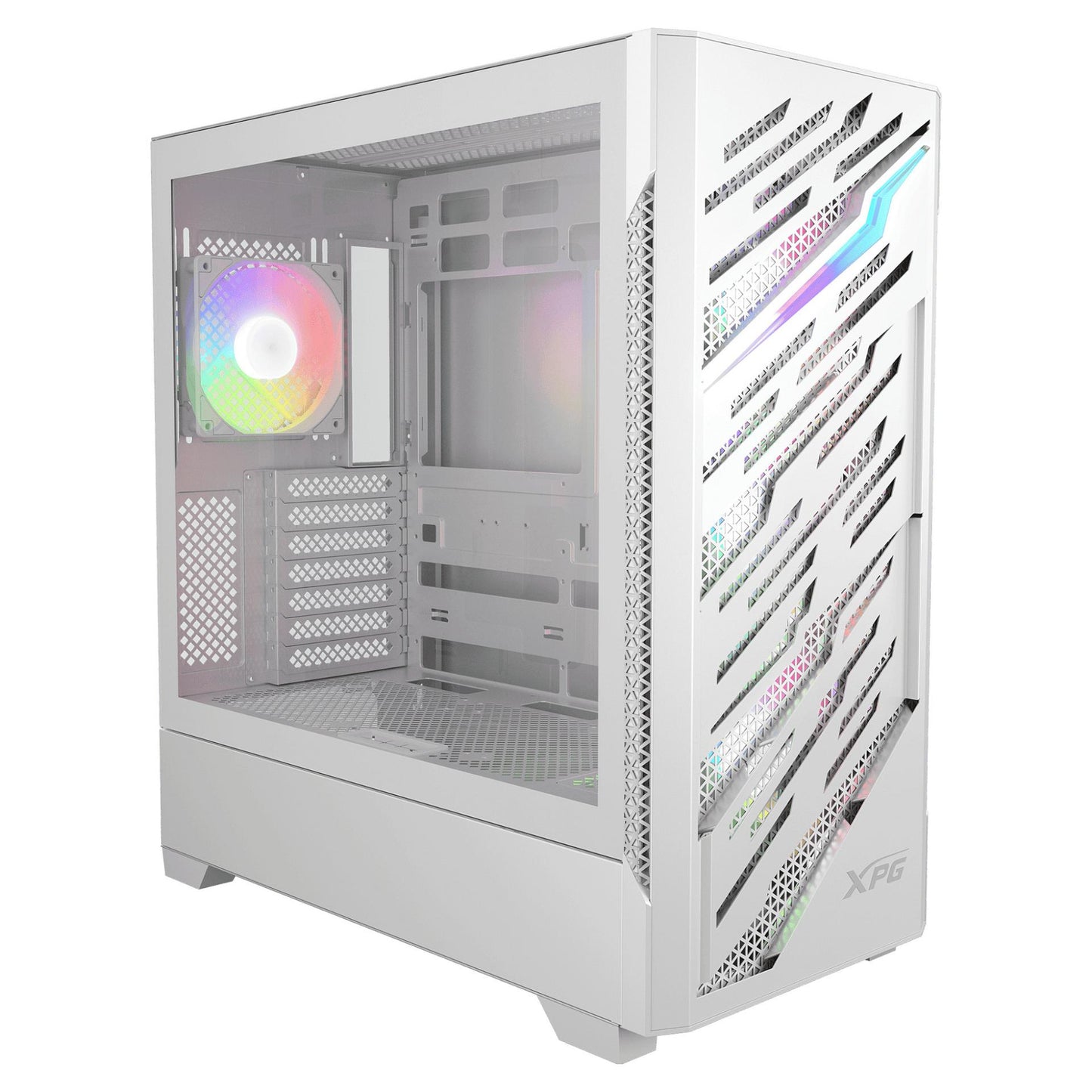 XPG Starker Air BTF E ATX Midi Tower weiß 4x120mm ARGB USB C
