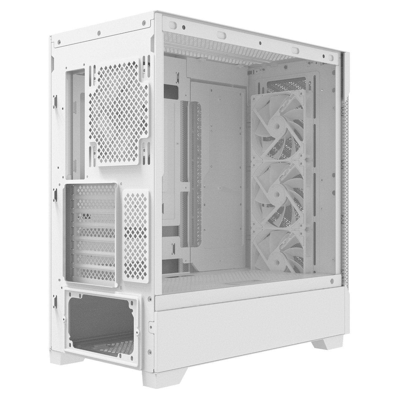 XPG Starker Air BTF E ATX Midi Tower weiß 4x120mm ARGB USB C