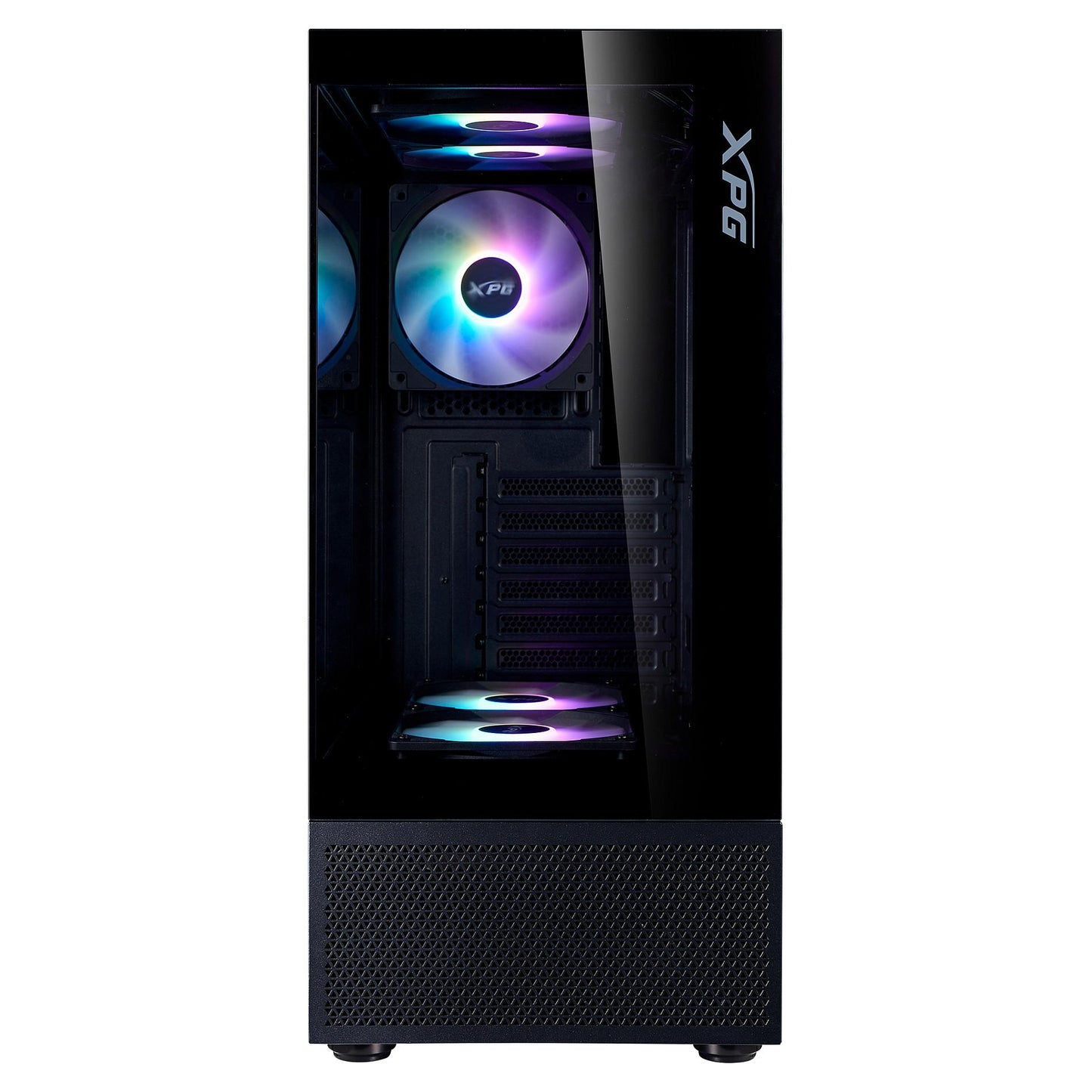 XPG Invader X Mini ATX Midi Tower schwarz 5x120mm ARGB USB C