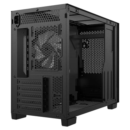 XPG Valor Mesh Nano mATX Mini Tower schwarz Glas USB C 1x120mm ARGB