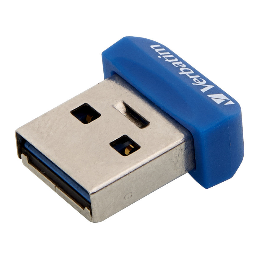 STICK 32GB USB 3.0 Verbatim Store'n'Stay Nano blue