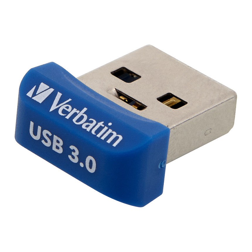 STICK 32GB USB 3.0 Verbatim Store'n'Stay Nano blue