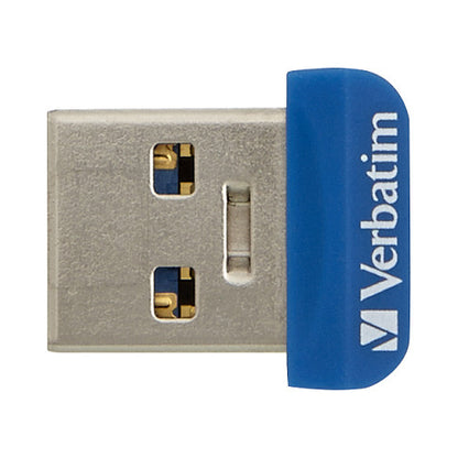 STICK 32GB USB 3.0 Verbatim Store'n'Stay Nano blue