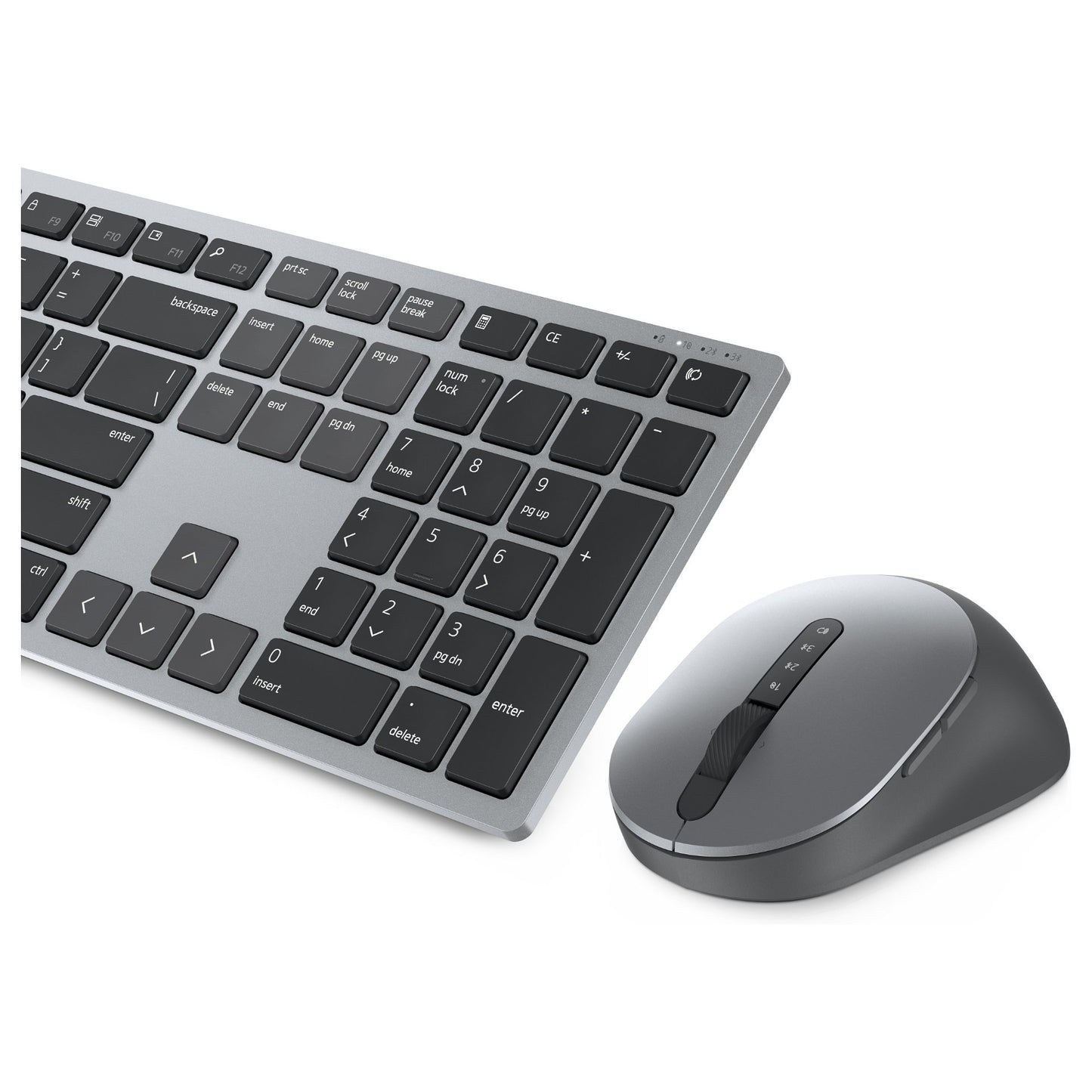 Dell Premier Multi-Device Tastatur-Maus-Set kabellos grau. schwarz