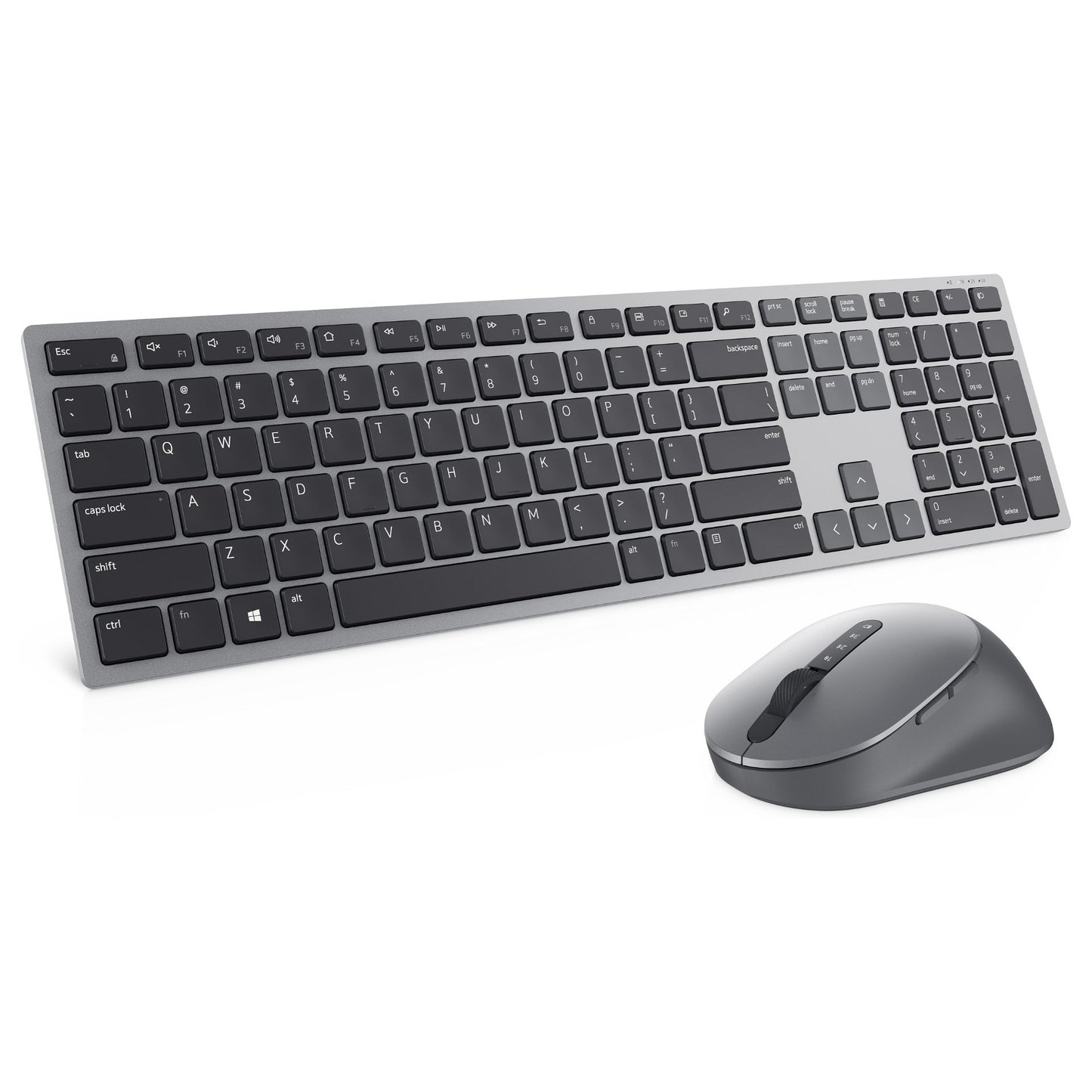 Dell Premier Multi-Device Tastatur-Maus-Set kabellos grau. schwarz