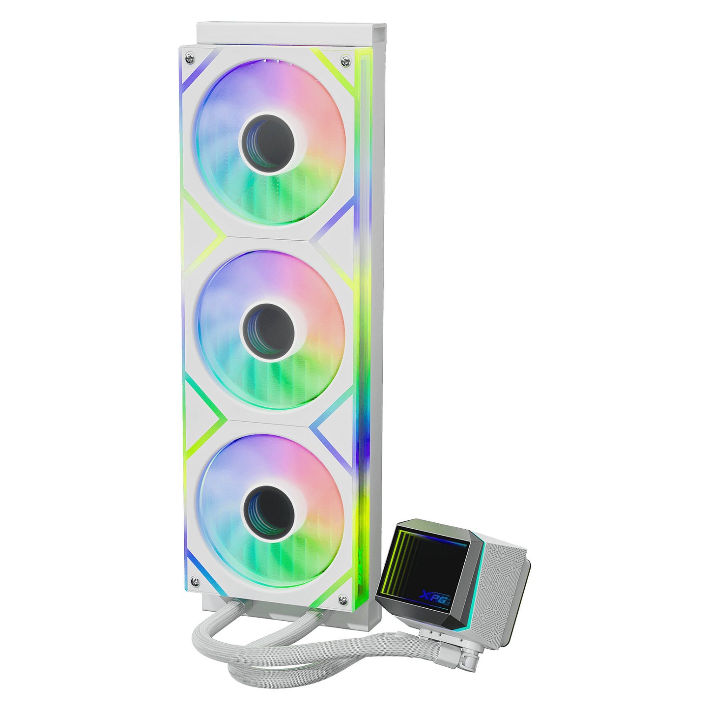 K COOLER XPG Levante II 360 AIO Wasserkühlung 360mm weiß ARGB