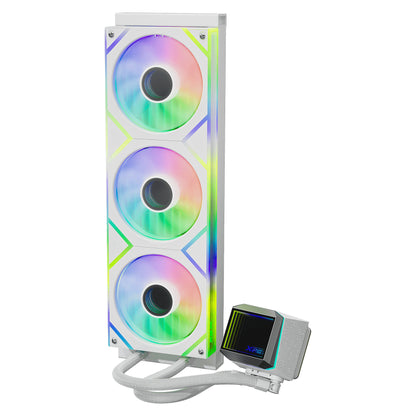 K COOLER XPG Levante II 360 AIO Wasserkühlung 360mm weiß ARGB