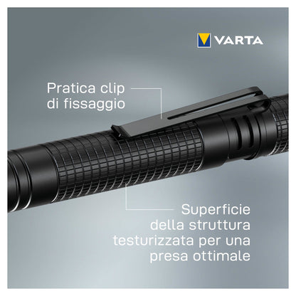Varta Taschenlampe Aluminium Light F10 Pro 2AAA