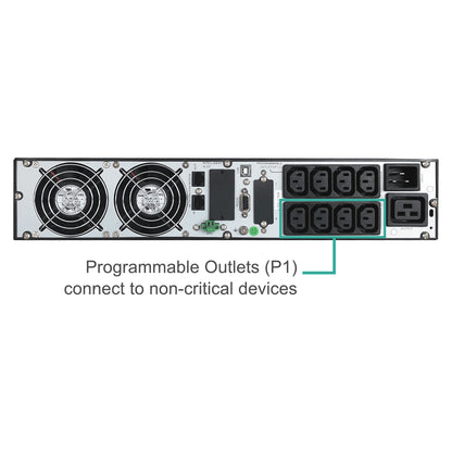 FSP Clippers RT 3K Rack/Tower Online UPS 3000VA 3000W USB RS-232 EPO