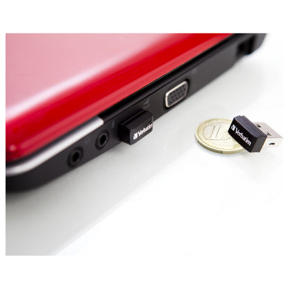 STICK 32GB USB 2.0 Verbatim Store'n'Stay Nano blue