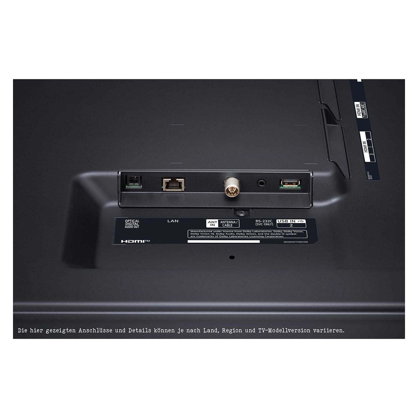 108,0 cm/43" (3840×2160) LG 43UR78006LK 16:9 LED 50Hz a5 Gen6 4K AI HDMI ×3 USB ×2 LAN WiFi webOS23 Black