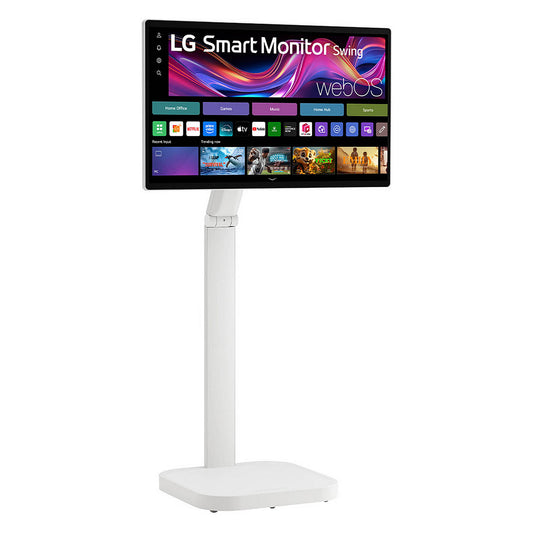 80,0 cm/31,5" (3840×2160) LG 32U889SA-W 16:9 IPS 5 ms 60Hz USB-C (65W) ×3 HDMI ×2 Touchscreen Rollenständer White