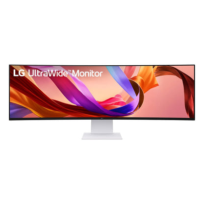 124,5cm/49" (5120×1440) LG 49U950A-W 32:9 Nano IPS 5 ms 144Hz HDMI ×2 DisplayPort 1 USB-C 2×10W Speakers VESA Black