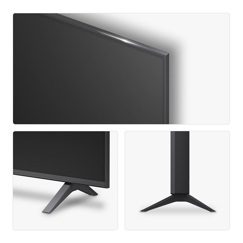 127,0cm/50" (3840×2160) LG 50UA75006LA 16:9 LED 60Hz a7 Gen8 4K HDMI×3 USB×2 WiFi webOS 25 Black