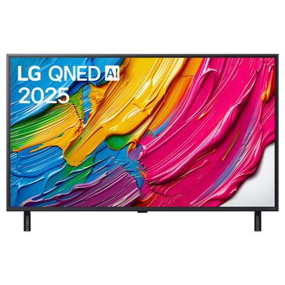 109,2 cm/43" (3840×2160) LG 43QNED80A6A 16:9 QNED 4K 60Hz HDMI ×3 WiFi LAN webOS Black