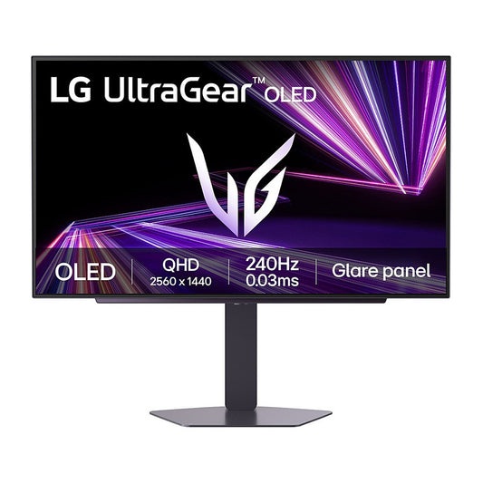 67,3cm/26,5" (2560×1440) LG UltraGear 27GX704A-B 16:9 OLED 0,03ms 240Hz HDMI 2.1×2 DisplayPort 1.4 USB Hub VESA Black