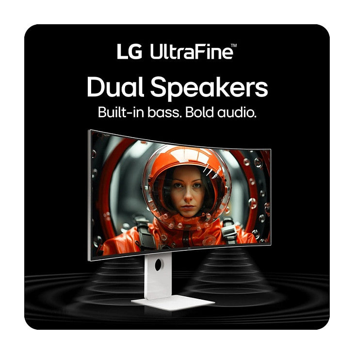 101,6 cm/40" (5120×2160) LG 40U990A-W 21:9 NanoIPS 5 ms 120Hz Thunderbolt 5 (96W) HDMI 2.1×2 DP2.1 USB-C KVM Daisy-Chain Curved White
