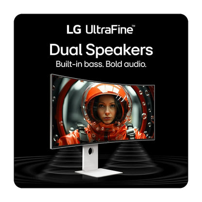 101,6 cm/40" (5120×2160) LG 40U990A-W 21:9 NanoIPS 5 ms 120Hz Thunderbolt 5 (96W) HDMI 2.1×2 DP2.1 USB-C KVM Daisy-Chain Curved White